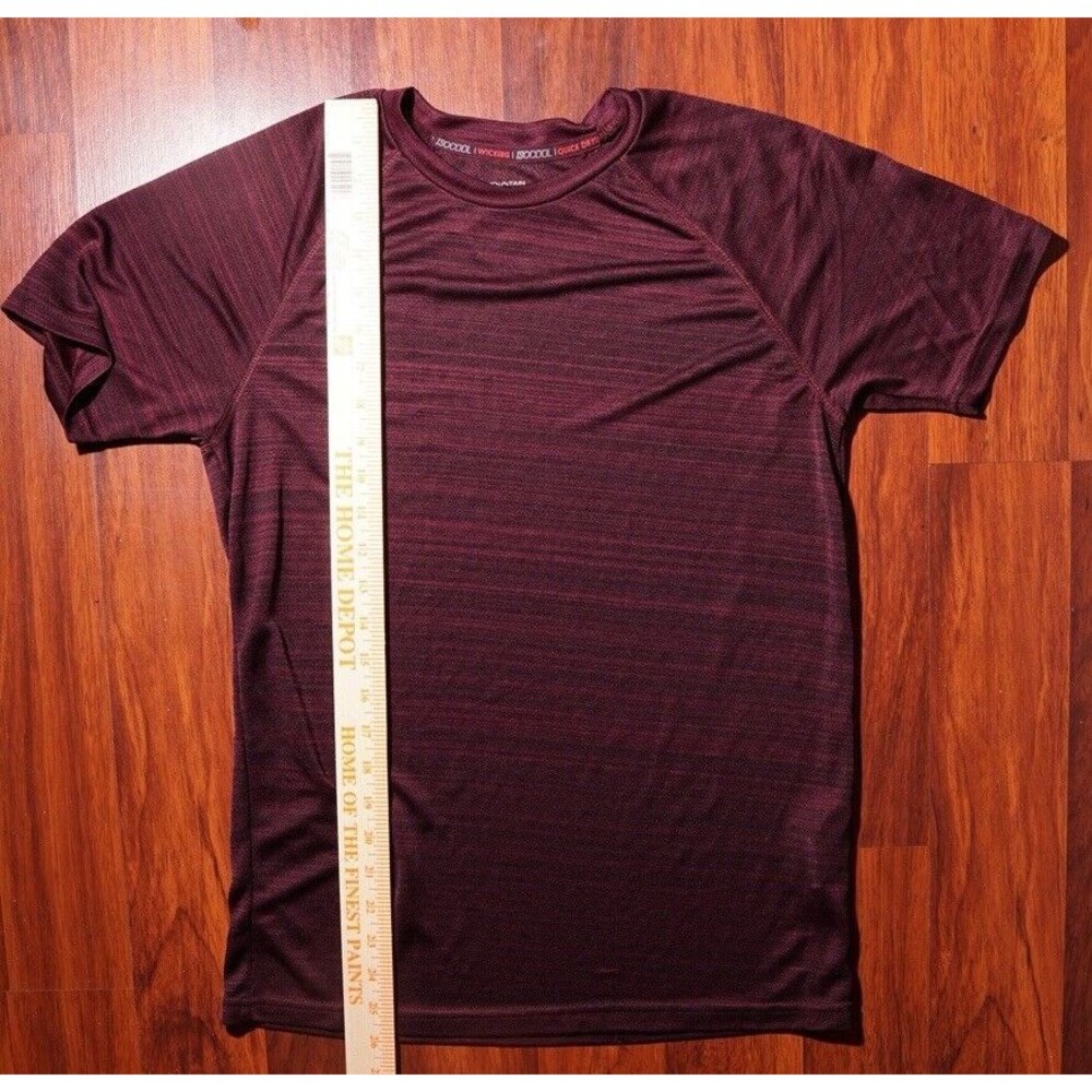 Montain Warehouse ISOCOOL Quick Drying Breathable T - Shirt Burgundy small